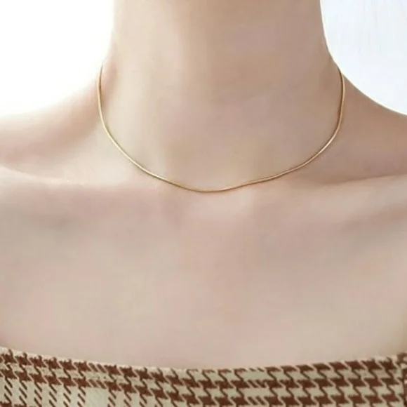 Simple Snake Bone Chain - Picture 5 of 6